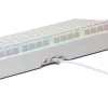 Glorious PC Gaming Race GMMK 3 HE 100% Pre-built teclado gaming blanco LEDs RGB Glorious Fox HE USB