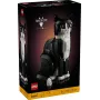 Set LEGO Ideas 21349 Tuxedo Cat set de construcción — modelo de ladrillos coleccionable, pieza de exposición