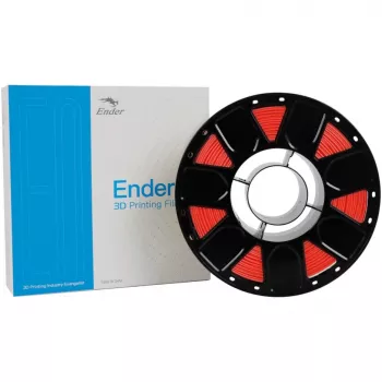 Filamento Ender PLA rojo, filamento 3D (rojo, 1 kg, 1,75 mm, en bobina)