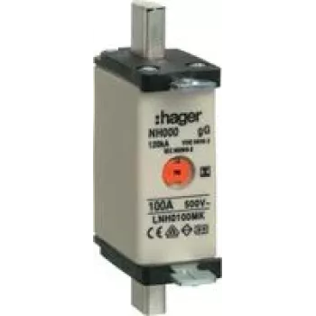 Hager LNH0100MK. Ancho: 21 mm, alto: 79 mm (LNH0100MK)