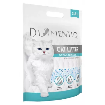 Arena aglomerante DIAMENTIQ Diamentiq Ocean Breeze 3,8 l — granulado de sílice, 1,5 kg, antibacteriano, sin polvo