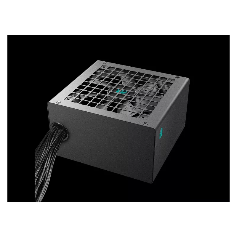 DeepCool PF500X fuente de alimentación ATX de 500 W, 80 PLUS Bronze, ventilador de 120 mm, ATX de 20+4 pines, negra