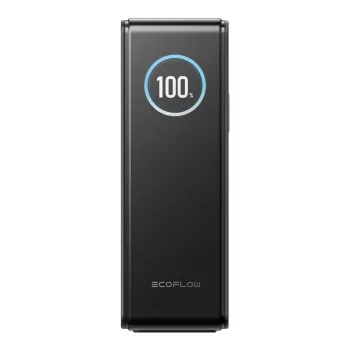 Batería externa EcoFlow RAPID EF-RAPID25K140W-B-EU 25000 mAh, 3 conexiones (2×USB-C, 1×USB-A), negra