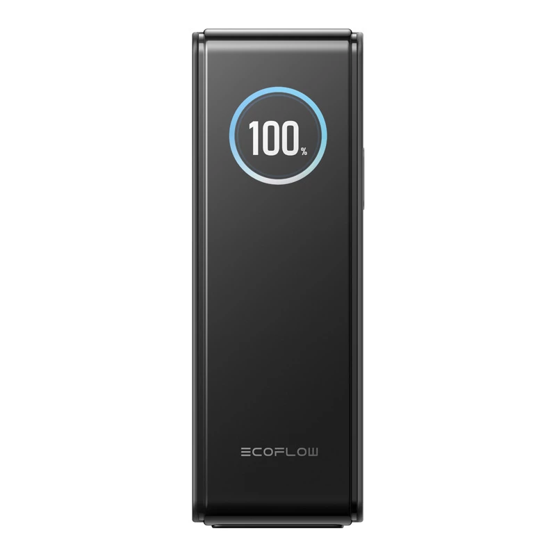 Batería externa EcoFlow RAPID EF-RAPID25K140W-B-EU 25000 mAh, 3 conexiones (2×USB-C, 1×USB-A), negra