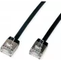 Cable de parcheo ROLINE U/FTP Cat.6A ultracorto RJ45 negro 2 m – red – CAT 6a (21.15.4562)