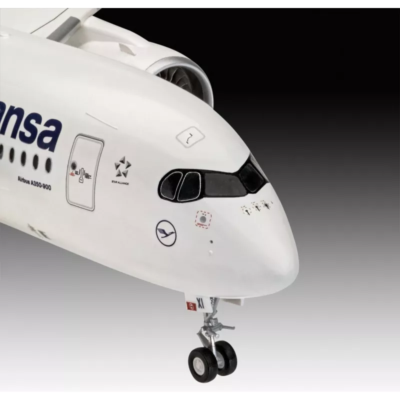 Revell 03881 Airbus A350-900 Lufthansa maqueta de plástico para montar, 1:144