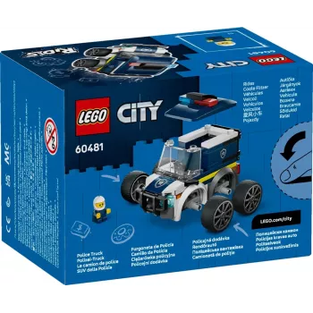 LEGO CITY 60481 Vehículos - Camión de policía