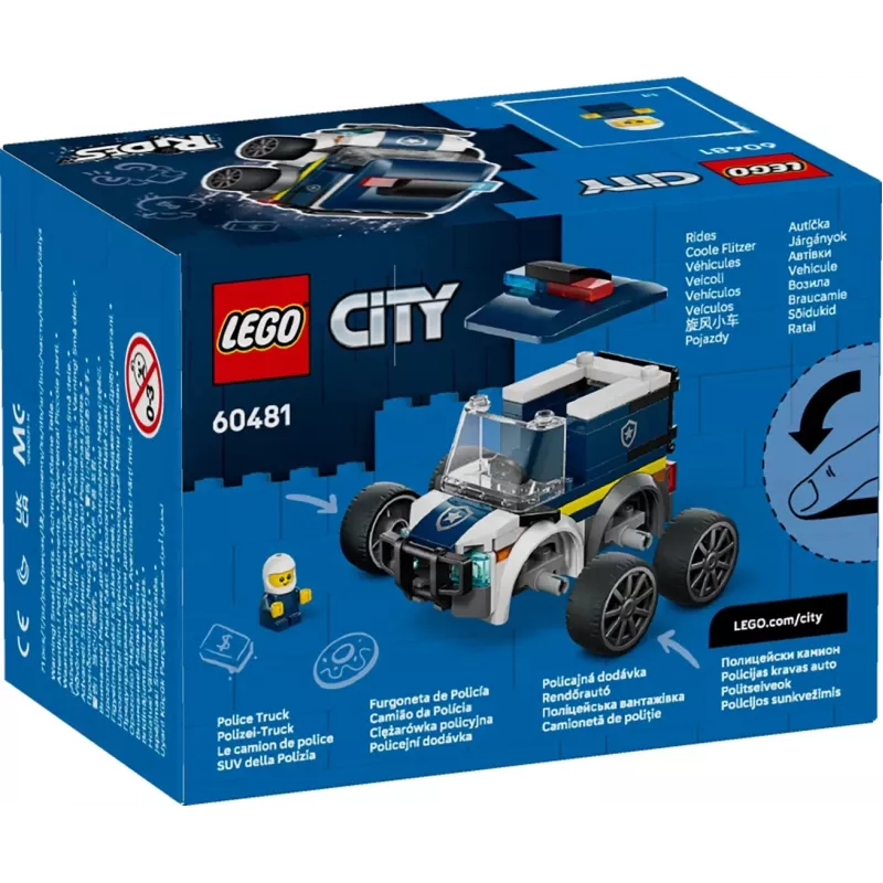 LEGO CITY 60481 Vehículos - Camión de policía