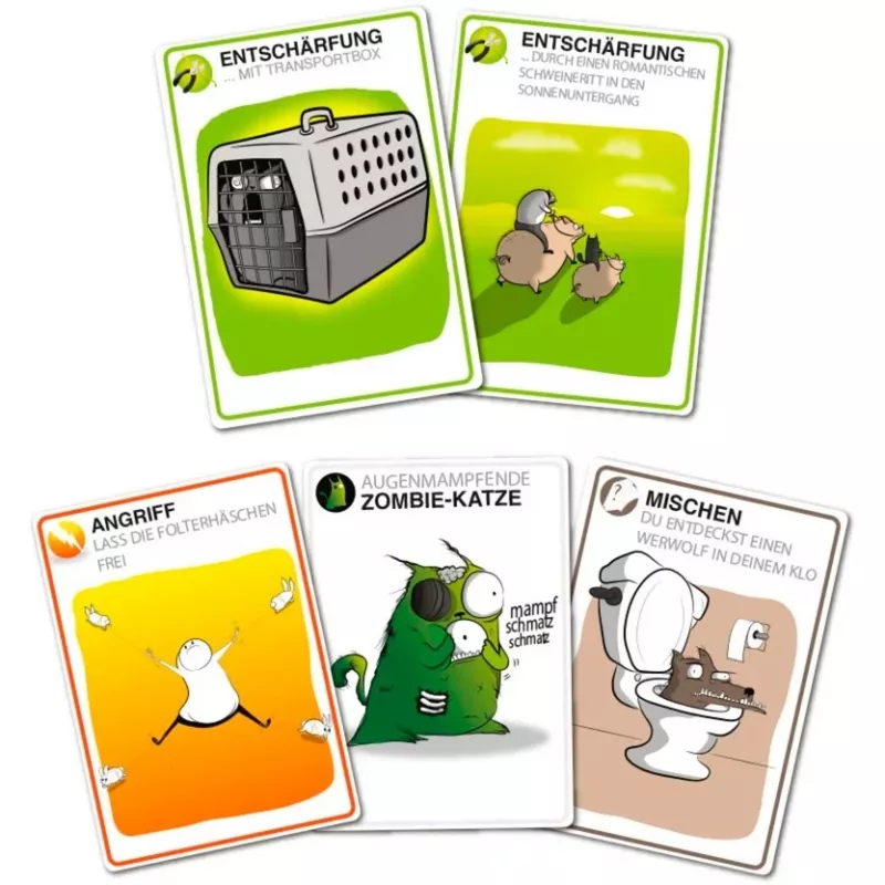 Exploding Kittens - Edición NSFW, juego de cartas