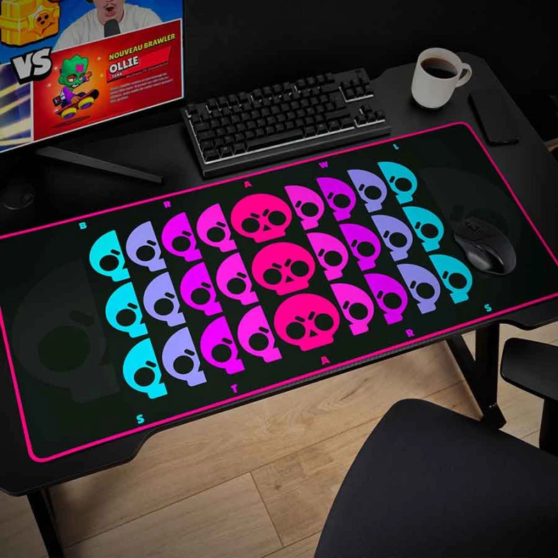 Alfombrilla de ratón gaming Subsonic XXL Brawl Stars Skull Repeater