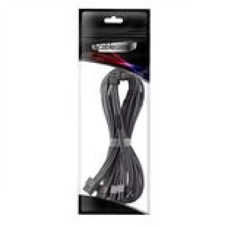 Cable CableMod C-Series Pro, variante B, 90°, de 16 pines a 4x 8 pines PCIe, carbon