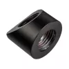 Adaptador EK Water Blocks EK-Quantum Torque 45 grados G1/4 hembra a G1/4 hembra – negro