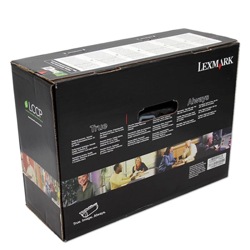 Lexmark X654X31E cartucho de tóner de rendimiento extra alto, 36000 páginas, negro