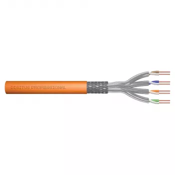 DIGITUS cable de datos CAT 7 S/FTP - cable de instalación 1000 m simplex B2ca