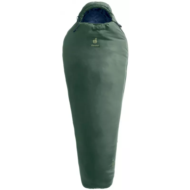 Saco de dormir DEUTER Orbit SL 0 °C / 32 °F forma momia para adultos, tejido PES Ripstop, ancho 740 mm, profundidad 470 mm