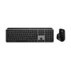 Logitech MX Keys S Combo para Mac, inalámbrico, teclado y ratón con distribución DE, teclas y funciones optimizadas para macOS