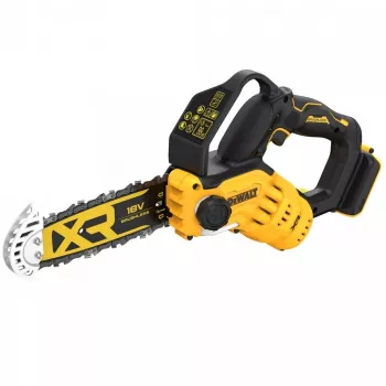 Cortasetos DeWALT DCMPS520N-XJ, espada 20 cm, velocidad de cadena 8,5 m/s, 18 V Li-Ion, depósito de aceite 0,55 L, 2,1 kg