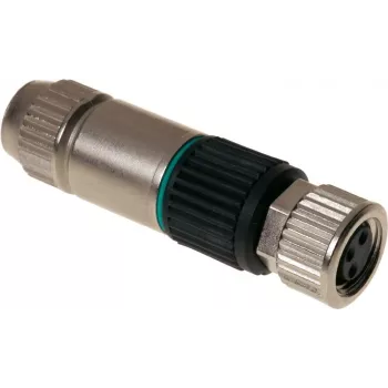 Conector circular recto de 3 polos M8 Harting 21 02 151 2305