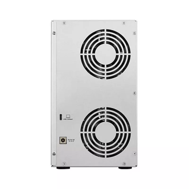 TerraMaster D6-320 unidad de disco de sobremesa negra 6 unidades HDD SSD