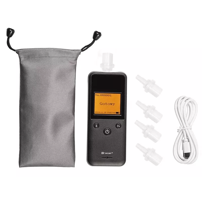 Tracer BreathEZ-2B alcoholímetro de semiconductores, negro