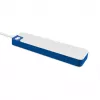 Hub USB-C Hyper HyperDrive Flex de 4 puertos, blanco/azul | HD5201BUGL