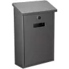 Buzón Velleman BG10003 BG10003 plateado con cerradura de llave (BG10003)