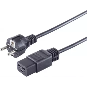 Cable de alimentación negro 3 m S/CONN 60015-S