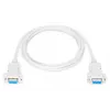 Cable de conexión módem nulo Assmann. D-Sub9 H/H. 1,8 m. Carcasa de clip. beige (AK-610100-018-E)