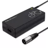 Cargador para e-bike 36V 42V 2A 3P XLR 18mm