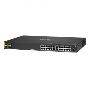 Switch HPE Aruba Networking CX 6000 24G Class4 PoE 4SFP 370W