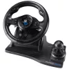 Volante + pedales gaming Subsonic SA5596-NG negro USB 270°