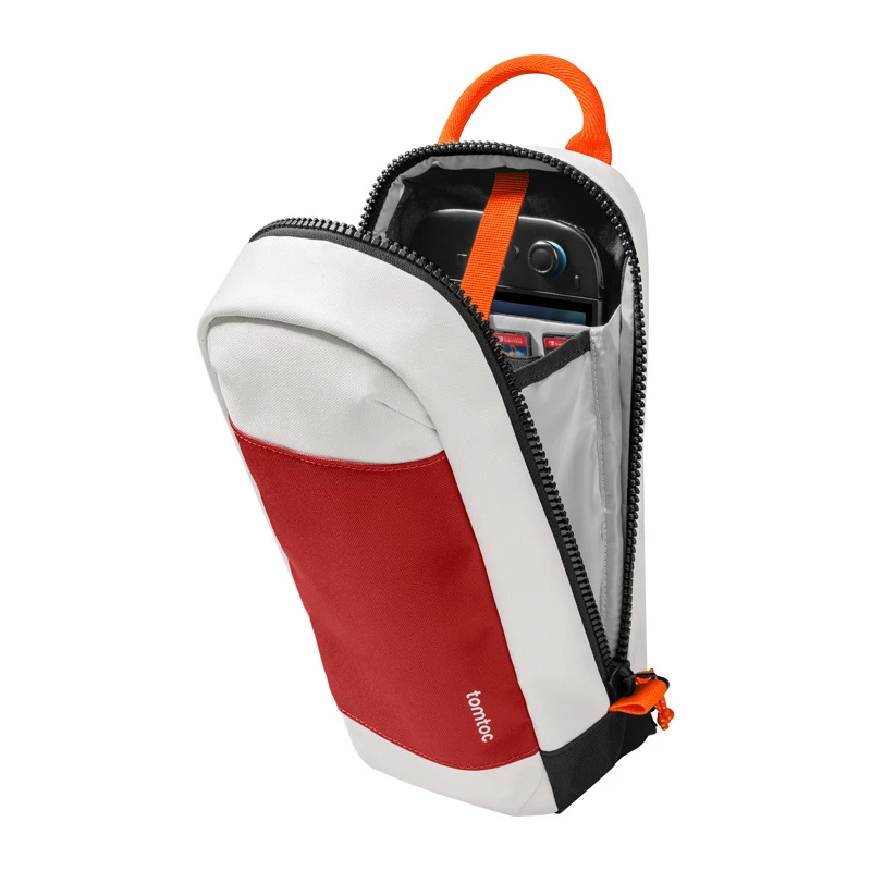 Bolsa de transporte Tomtoc GameOn-G49 para Nintendo Switch 2, roja