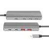 LogiLink hub USB 3.2 Gen2 7+1 puertos 2x USB-A 5x USB-C PD 100W aluminio