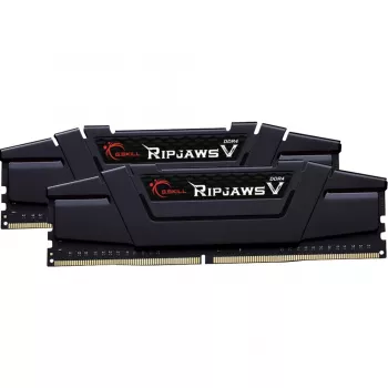 Kit de memoria RAM G.Skill Ripjaws V DDR4 32GB (2x16GB) 3600MHz CL18, negro (F4-3600C18D-32GVK)