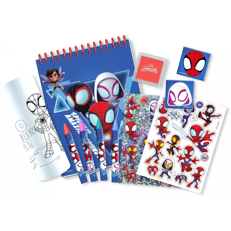 Set creativo en caja Spiderman