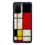 Funda protectora iKins para Samsung Galaxy S20+ – diseño impreso negro