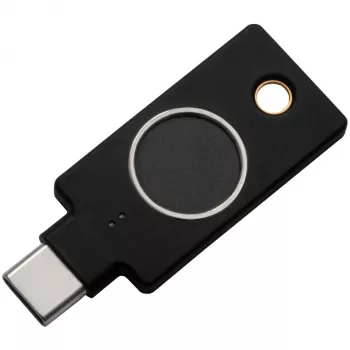 YubiKey C Bio FIDO Edition Yubico negro autenticación sin contraseña
