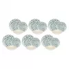 Vajilla para 6 personas Rose&Tulipani R18420TA18 diseño Sea Stones, 18 piezas