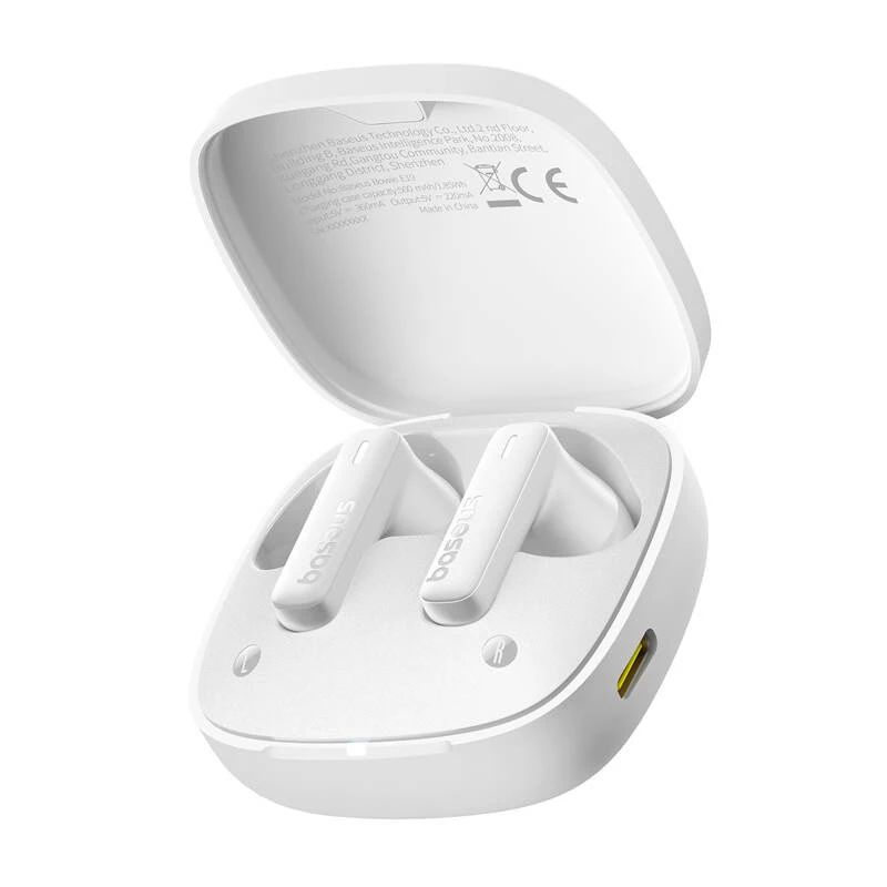 Auriculares TWS Baseus Bowie E19 (blanco)