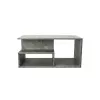 Topeshop PRIMA BETON mesa de centro, forma libre, 1 pata