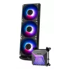 Refrigeración líquida todo en uno MSI MAG Coreliquid A15 360 — 3 ventiladores de 120 mm, radiador 394 x 120 x 27 mm, bomba 5V, RGB, compatible con LGA 1851