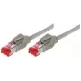 Tecline 74403 cable de red gris