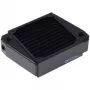 Alphacool NexXxos XT45 - bloque radiador - cobre - acero inoxidable - negro - 1/4 - 1,5 bar - 12 cm (14232)