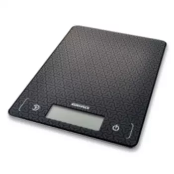 Báscula de cocina electrónica HERDEGEN Soehnle Page Comfort Mosaic negra — 10 kg, precisión de 1 g, LCD, 229×191×20 mm