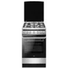 Amica 57GGH5.43HZpMsN(Xx) Cocina independiente Gas Plata a