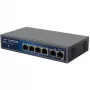 Switch PoE ALLNET ALL-SG8206PDM 6 puertos 802.3af/at