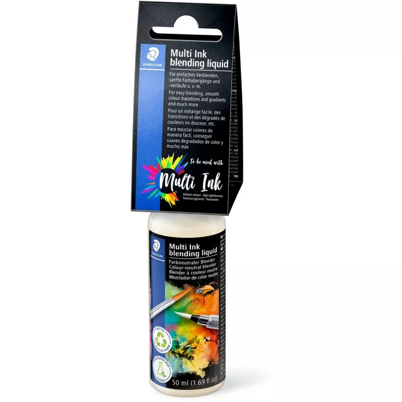 Líquido mezclador para rotuladores Staedtler MultiInk 50 ml — solución mezcladora para rotuladores de tinta