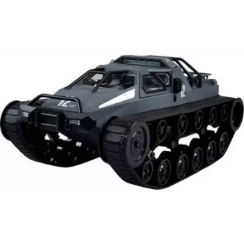 Amewi Vehículo de orugas de policía militar gris - Motor eléctrico - 1:12 - Ready-to-Run (RTR) - Azul - Gris - Niños/Niñas - 14 años (22439)