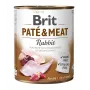 BRIT Paté & Meat Rabbit comida húmeda para perros 800 g