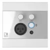 AUDAC WP225/W Convertidor de audio Acero, Blanco